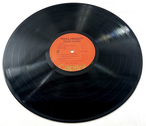 Merle Haggard And The Strangers - Eleven Winners LP Original US Capitol ST-11745 - Picture 5 of 5