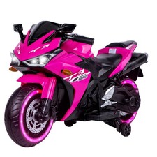 Kids Motorcycle 12v7ah Motorcycle for Kids 3-6 Years with Training Wheels