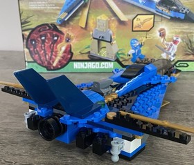 Lego Ninjago Jay's Storm Fighter 9442 Box 100% Complete Rise of the Snakes 2011