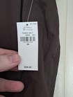 Old Navy 3x Stretch Tech Pants Brown Lightweight Wide Leg High Rise — photo 5