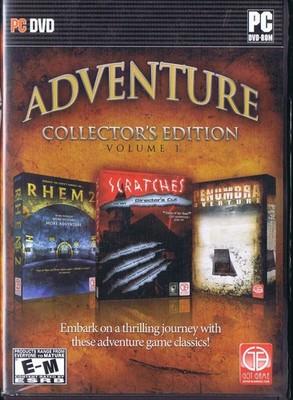 Adventure Collector's Edition: Volume 1 (PC DVD, 2009) [SEALED]
