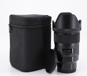 Sigma 35mm f/1.4 DG HSM Art Sony E Mount, Both Caps, Hood & Pouch, Excellent.