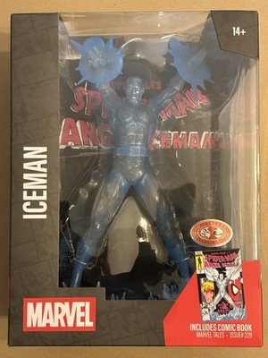 McFarlane Toys Marvel Iceman 1/6 Scale Figure Red Platinum Edition New X-Men