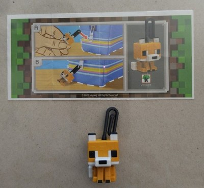 Minecraft 2026, Kinder Joy, VC327, Fox Paper Clip, eine Figur+BPZ+WH