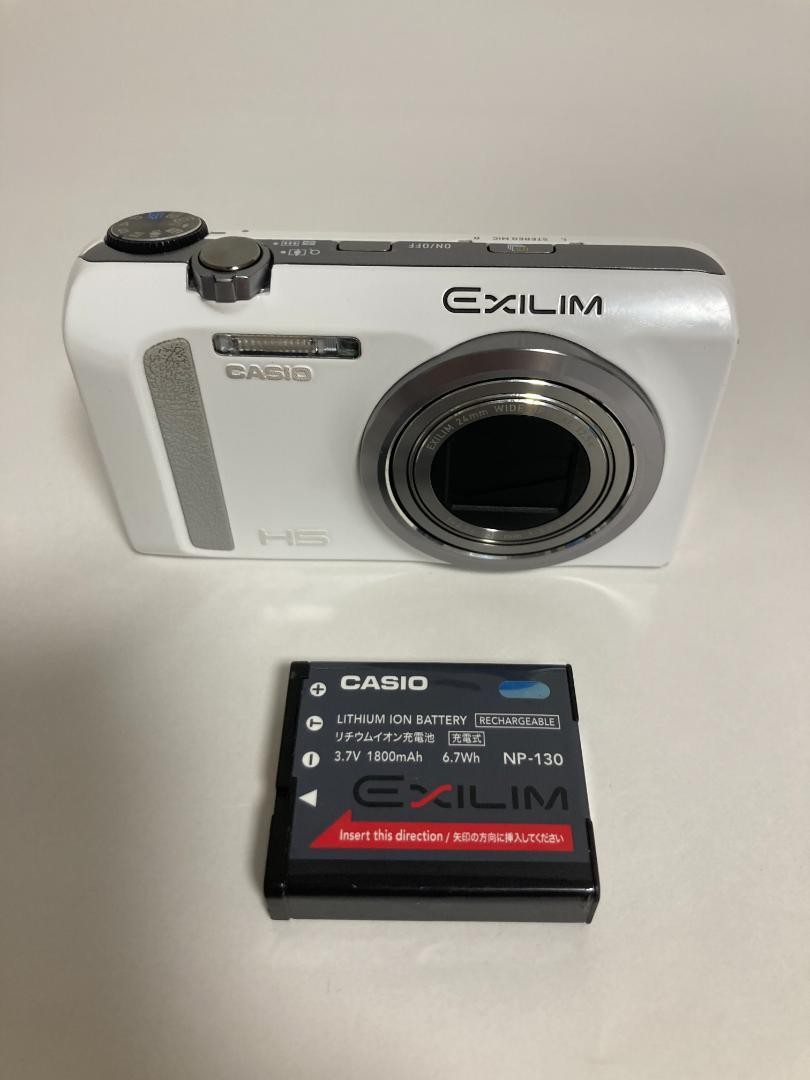 CASIO カシオ デジタルカメラ EXILIM EX-ZR500WE　ホワイト EX-ZR500 - デジタルカメラ - CASIO