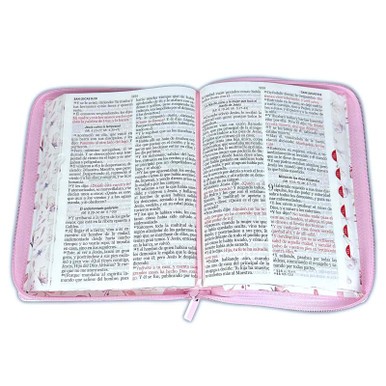 Biblia para Mujer con Cierre Letra Gigante 15 puntos RV1960 con indice - Imagen 2 de 5
