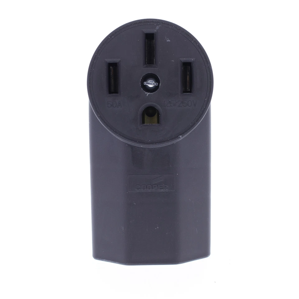 Eaton Surface Mount Outlet Receptacle Stove Oven 14-50 50A 125/250V 1212 Bagged - Image 3 of 4