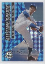 2021 Panini Mosaic All-Time Greats Reactive Blue Prizm Sandy Koufax HOF 15t4
