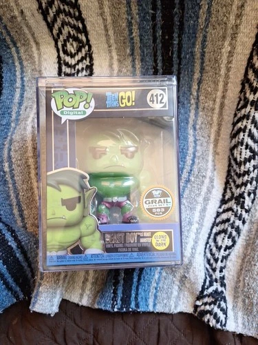 Beast Boy as Beast Monster #412 Teen Titans GO! Funko Digital Grail (Glow)