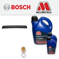 SERVICE KIT for BMW X3 (E83) 3.0I M54 OIL CABIN FILTERS +7L 5w40 OIL (2004-2006) 5.28 per litre
