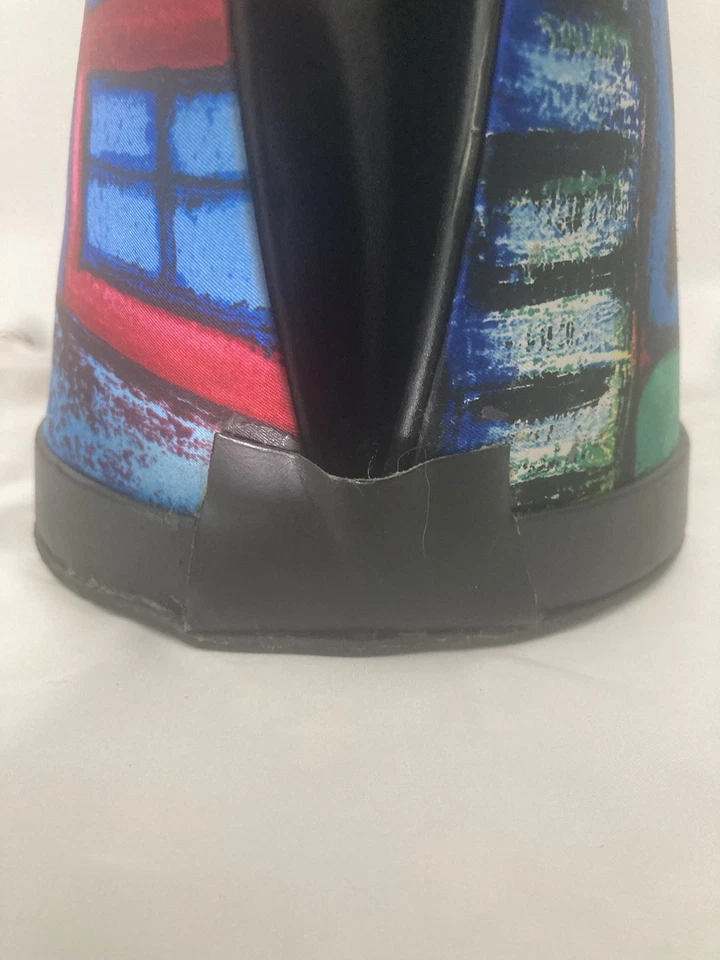 Bolsa tote Pineda Covalin de seda/couro - Imagem 4 de 4