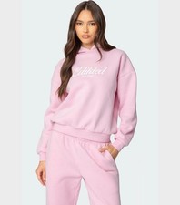 Edikted Hoodie. Size L. Roomy. Comfortable. Trendy. New. Pink.