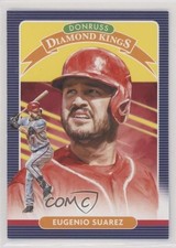 2020 Panini Donruss Diamond Kings Yellow Eugenio Suarez #4 n1u