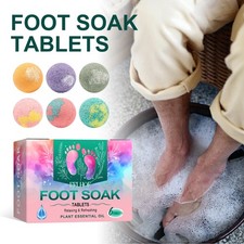 Foot Soak Ball Ginger Foot Bath Relaxing Detox Spa Aromatherapy Home Use