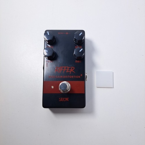 Open Box Satone Riffer High Gain Distortion Guitar Effect Pedal S811 CP-10 - Picture 7 of 11