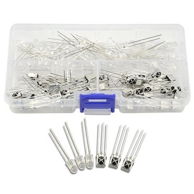 XINGYHENG 100Pcs 50 Pairs 5mm Infrared Diode 940nm IR Emission and Receiver... 