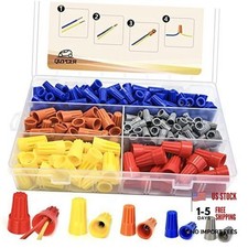 Pcs Wire Connectors Nuts Kit - Electrical Twist Wiring Splice Screw Caps 330
