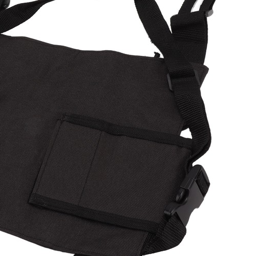Radio Chest Harness Rig Radio Chest Front Pack Walkie Talkie Kamizelka z refl OY - Zdjęcie 17 z 23