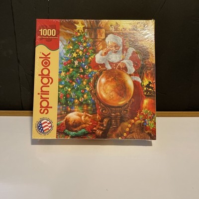 Springbok Joy Around The World 1000 Pc Piece Jigsaw Puzzle Santa Sealed