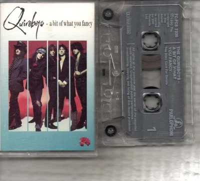 QUIREBOYS - A Bit Of What You Fancy - Cassette Tape Album - Image 1 of 2