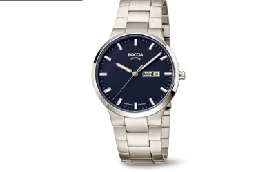 Boccia Herrenuhr 3649-02,Titanium.Neue Uhr+Etikett.2 Jahre Garantie ab Kaufdatum