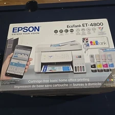 Epson EcoTank ET-4800 Wireless All-in-One Supertank Printer New Sealed