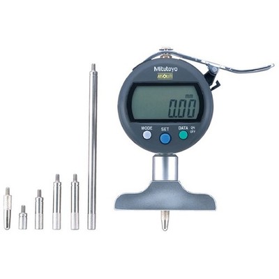 Mitutoyo 547-212A Digital Depth Gauge 0-200mm, Base Width 101.6mm