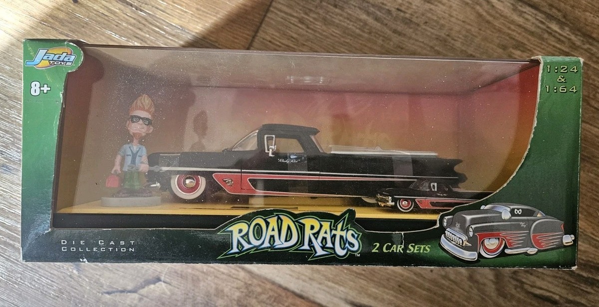 Road Rats 59' Chevy El Camino Ricky Rat 2 Car Set 1:24 1:64 Scale