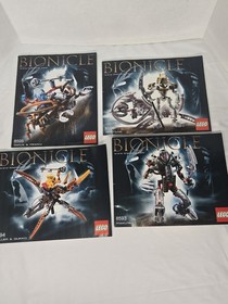 Lego Bionicle Instruction Manuals Lot of 11 8595 8596 8594 8593 8606 8615 8531