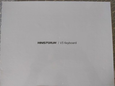 Minisforum V3 Backlit Keyboard (US)