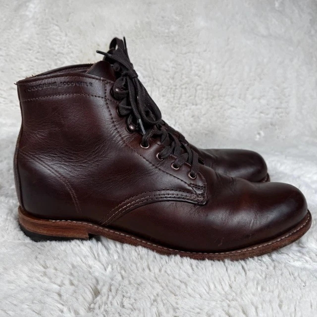 Wolverine 1000 miles Luke navy suede boots size 13 D _12.JPG?set_id=880000500F main image 3
