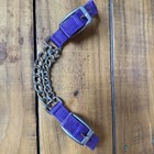 Western Nylon Curb Chain Western Tack Horse Tack EUC Curb Strap Used Tack — photo 1