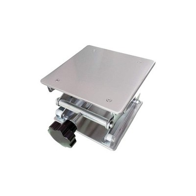 8'' x8'',Stainless Steel Lab Jack Scissor Stand Platform,Lab Lift Stand Table, ...