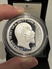 British Monarchs King Edward VII 2022 UK 2oz Silver Proof Coin Immaculate