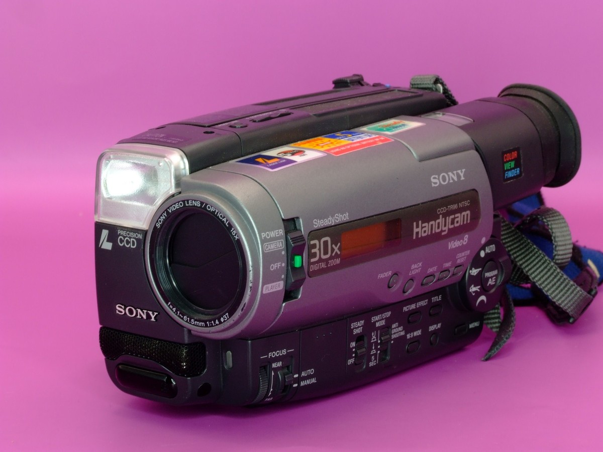 SONY VideoHi8Handycam CCD-TRV116 ⑦ Sony Handycam CCD-TRV16 Vision Video8 Camera Bundle w/ Nightshot