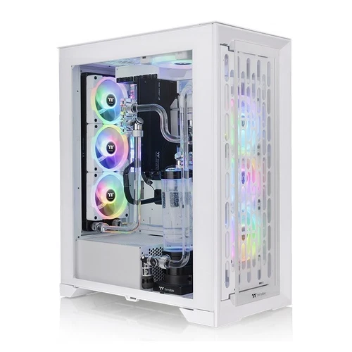 4713227537223 Case CTE T500 Fu ll Tower ARGB TG Snow Thermaltake
