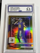 2022 Panini Donruss - Kirk Cousins #106 Press Proof Premium