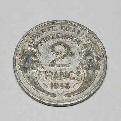 2 francs Morlon 1948 en aluminium ( 055 - 2024 ) - Photo 1/2