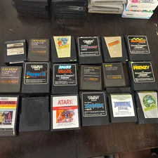 Lot Of 18 Smurf Paint 'N' Play Workshop ColecVision, Atari ,imagic