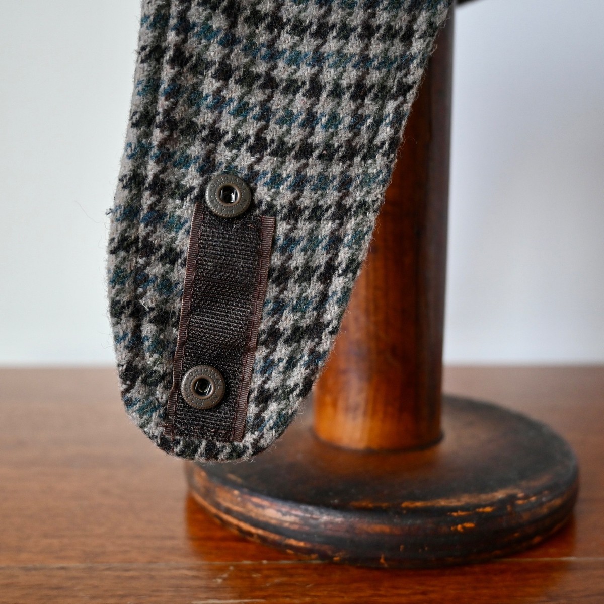 Vintage Bugatti x Kangol wool mix houndstooth check hunting  display picture 1