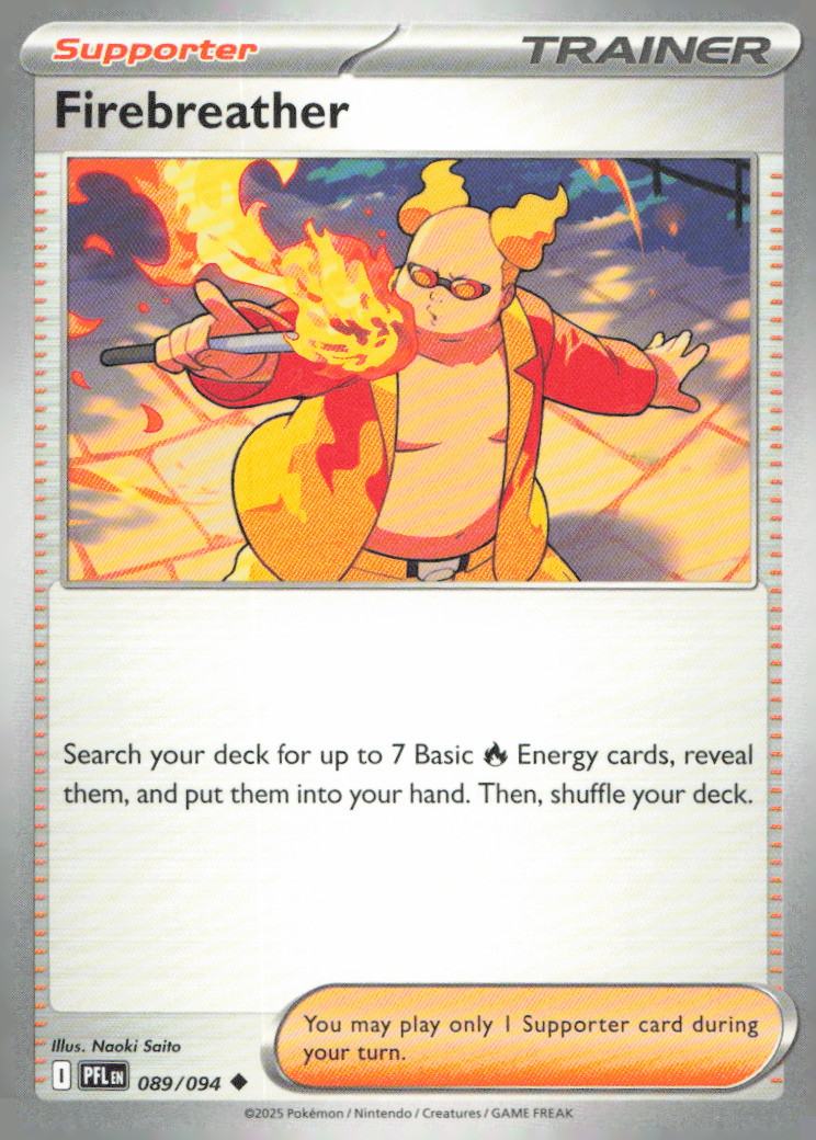 Firebreather Uncommon ME02: Phantasmal Flames 089/094 NM