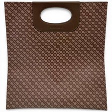 Moda Gherardini Borsa Tracolla Softy Donna Chestnut Piattina in Tessuto Softy