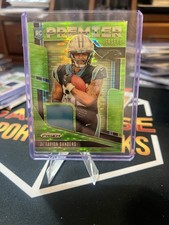 2024 Panini Prizm Rookie Gear Green Pulsar Patch Mem Jatavion Sanders #RG-JSS