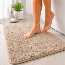 Tapis de Bain Sky Soft à Poils Longs Doux et Moelleux Aspect - 50 x 60 cm