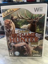 Cabela's Big Game Hunter 2012 ( Nintendo Wii, 2011 ) - CIB - Complete In Box T 2