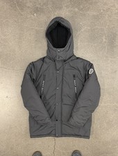 DKNY Youth Sherpa Lined Grey Parka Jacket Size XL