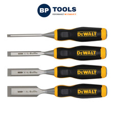 Dewalt Hand Tools Dewalt DWHT016063 Wood Chisel Set 4 Piece
