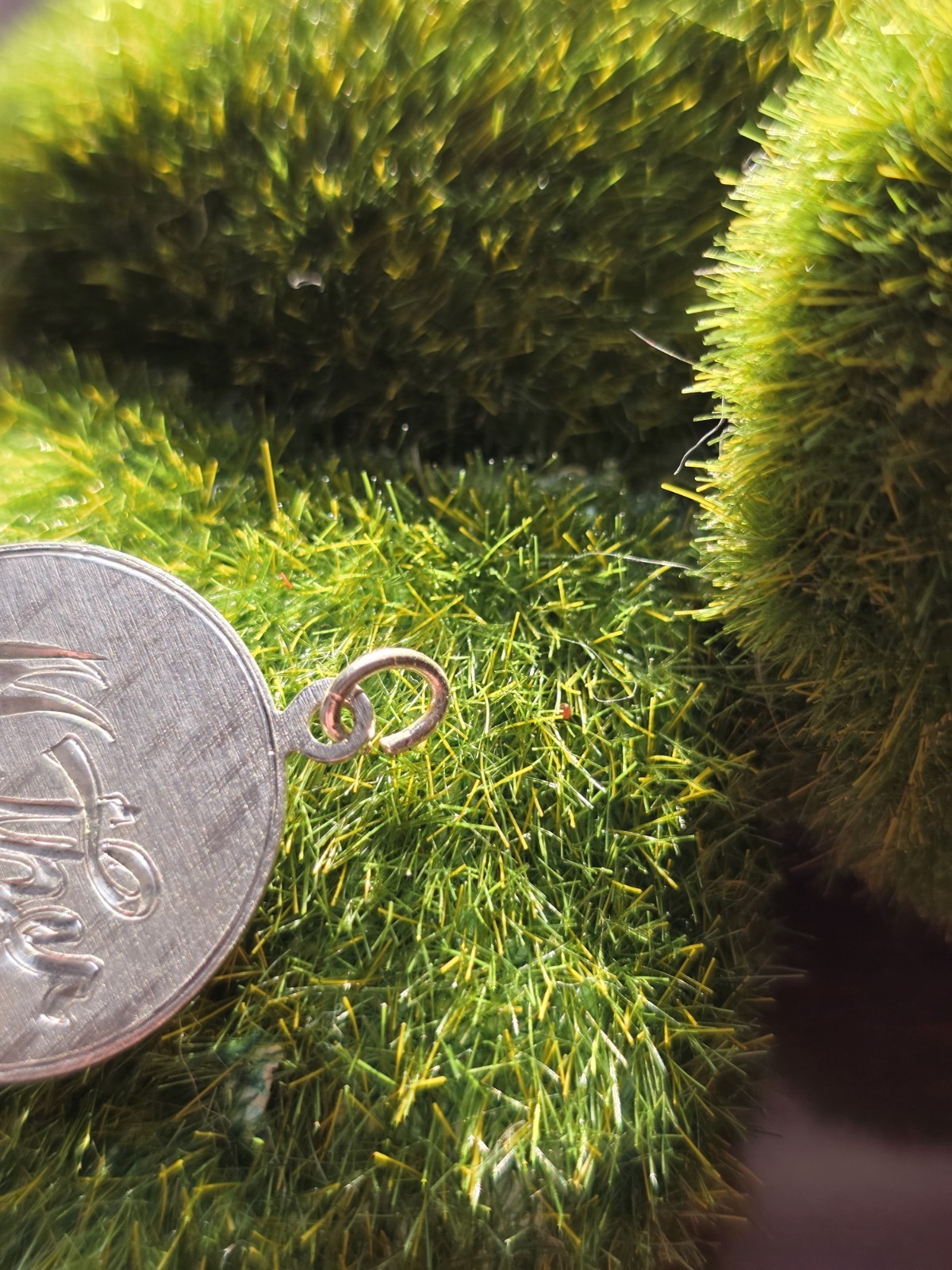 Sterling Silver 925 Mother Cursive Script Round C… - image 4