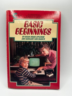 BASIC Beginnings Vintage 1983 Programming Book Avon Camelot Lipscomb Zuanich