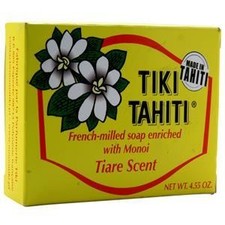 Savon en barre Monoï Tiki Tahiti Tiare 4,55 oz